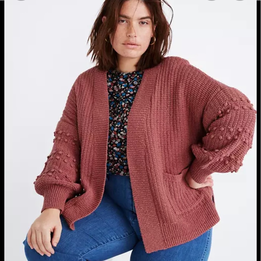 NWT Madewell Bubble Cardigan